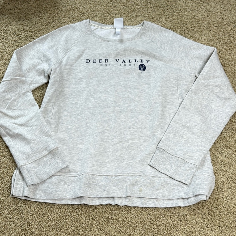 Deer valley sweatshirt